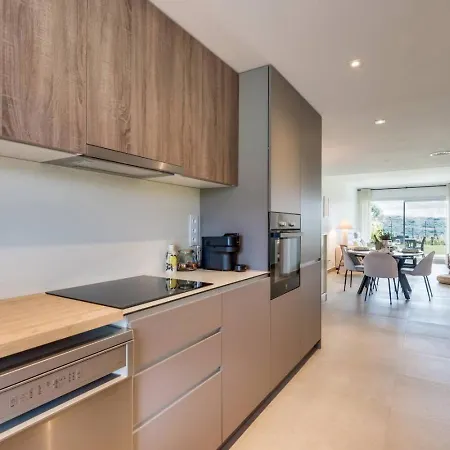 Daire 2br Sunny Golf Apt. Tuin Met Golfbaan Uitzicht *
